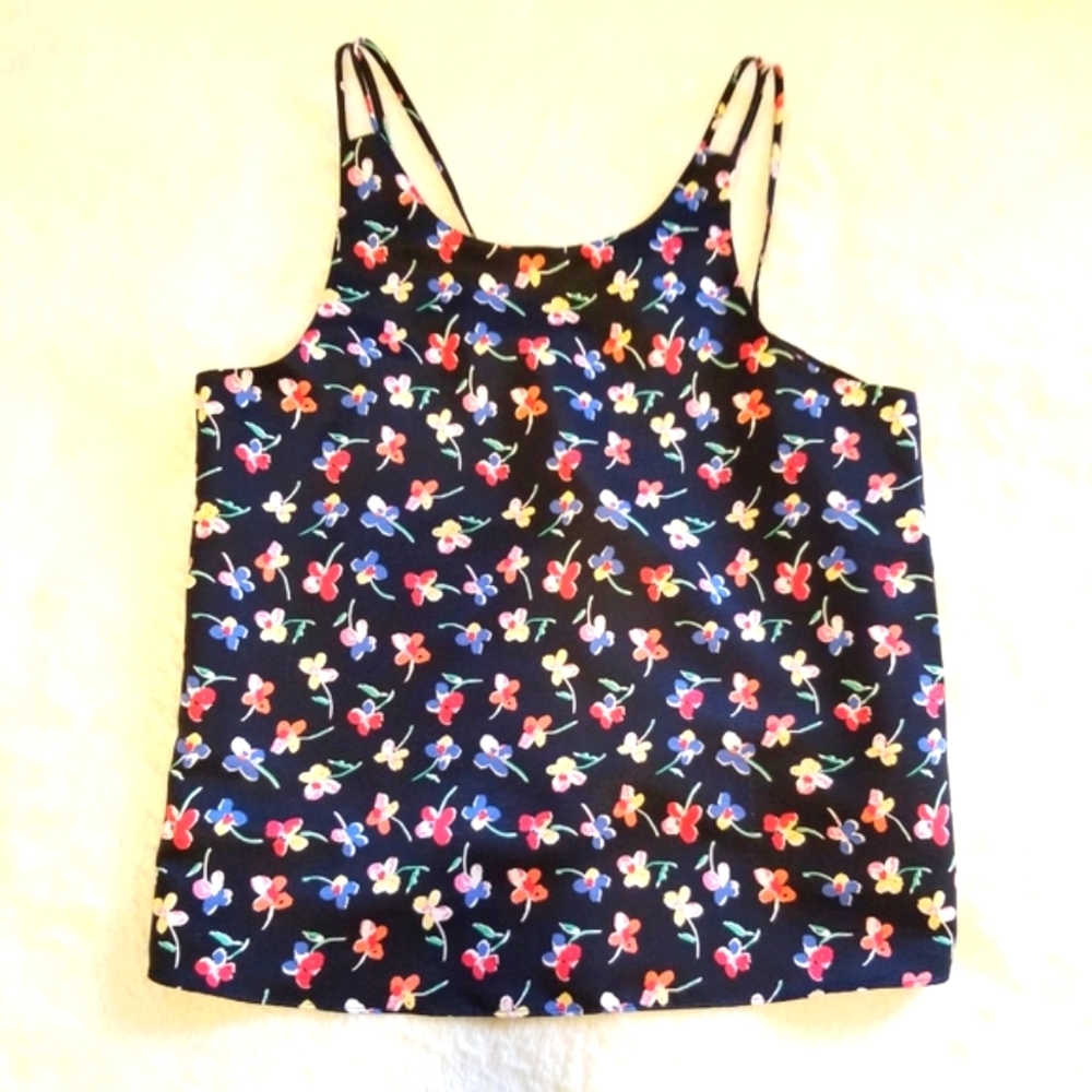 Cooper & ella floral‎ strap tank top